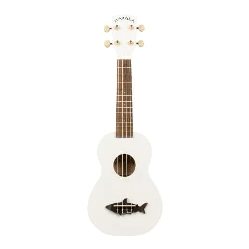 Kala Makala Shark Soprano Ukulele - Great White | Compact, Playful Design for Beginners thumbnail 1