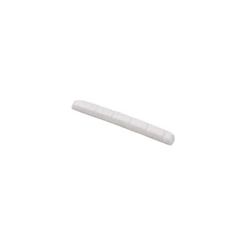 Fender Vintage Style Stratocaster/Telecaster Electric Guitar Pre-Slotted Bone Nut, Cream | High-Quality Bone Nut for Vintage & Modern Guitars thumbnail 1