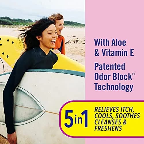 Vagisil Anti-Itch Medicated Feminine Wipes 20 Count | Fast Relief for Vaginal Itch & Odor thumbnail 3
