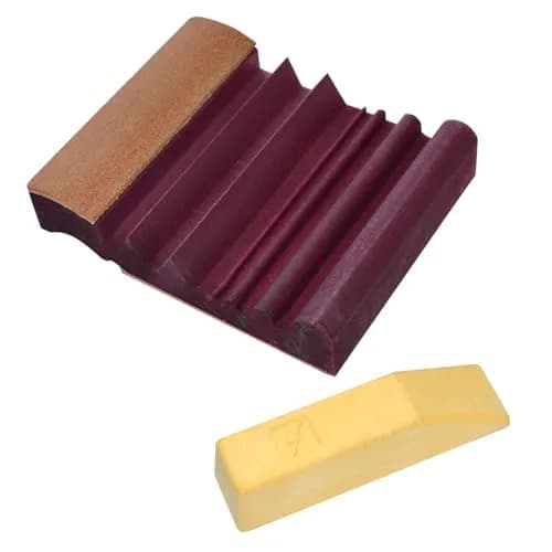 Flexcut SlipStrop Wood Carving Tool Sharpener with Polishing Compound | 156 g (5.5 oz) | USA-Sourced thumbnail 1