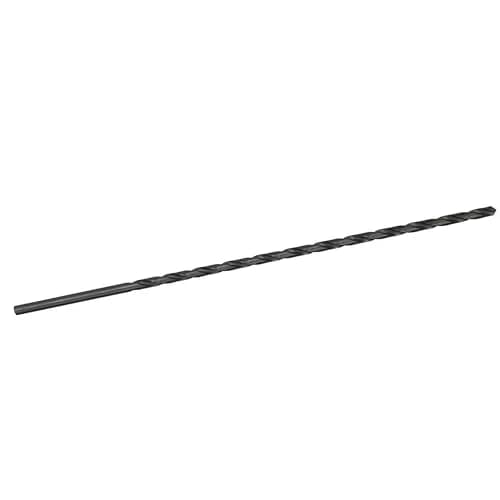 Drill America 1/4" x 12" High Speed Steel Extra Long Drill Bit | General Purpose Reach (120 chars) thumbnail 1