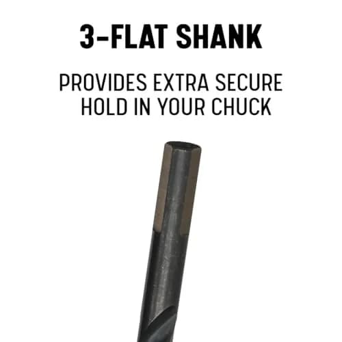 Drill America KFDML Series 1/4" High Speed Steel Twist Drill Bit Pack of 12 | Heavy Duty Self-Centering thumbnail 4