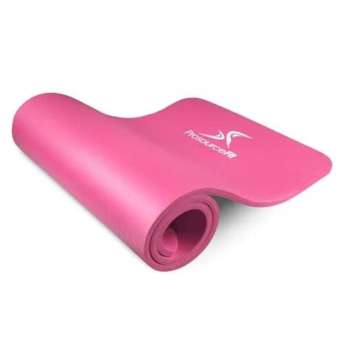 ProSource Extra Thick Yoga and Pilates Mat ½” (13mm) | Comfort Foam, Non-Slip, 71-inch Long thumbnail 1