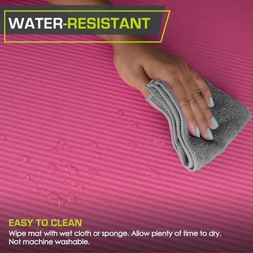 ProSource Extra Thick Yoga and Pilates Mat ½” (13mm) | Comfort Foam, Non-Slip, 71-inch Long thumbnail 3