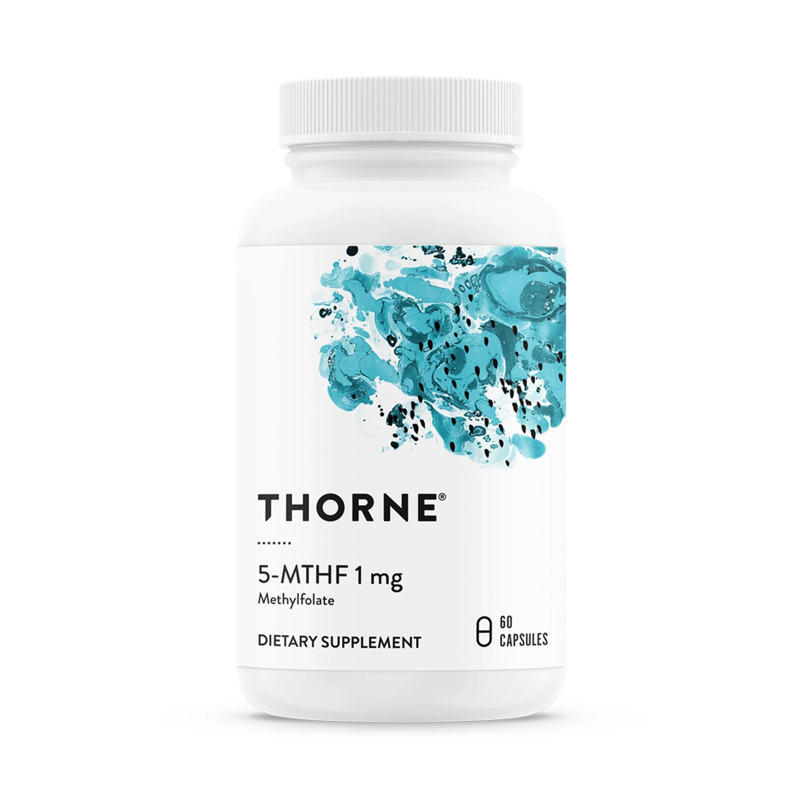 Thorne 5-MTHF 1 mg | Supports Heart, Brain & Fetal Development (100 words)