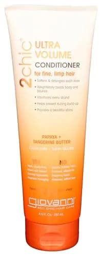 Giovanni 2Chic Papaya Conditioner 8.5 Fl Oz | Volumizing & Detangling for Fine Hair thumbnail 1