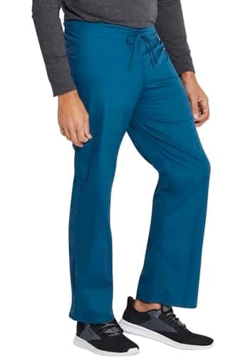 Dickies EDS Signature Men Scrub Pants Drawstring Caribbean Blue 2XL | Durable, Breathable & Versatile thumbnail 6