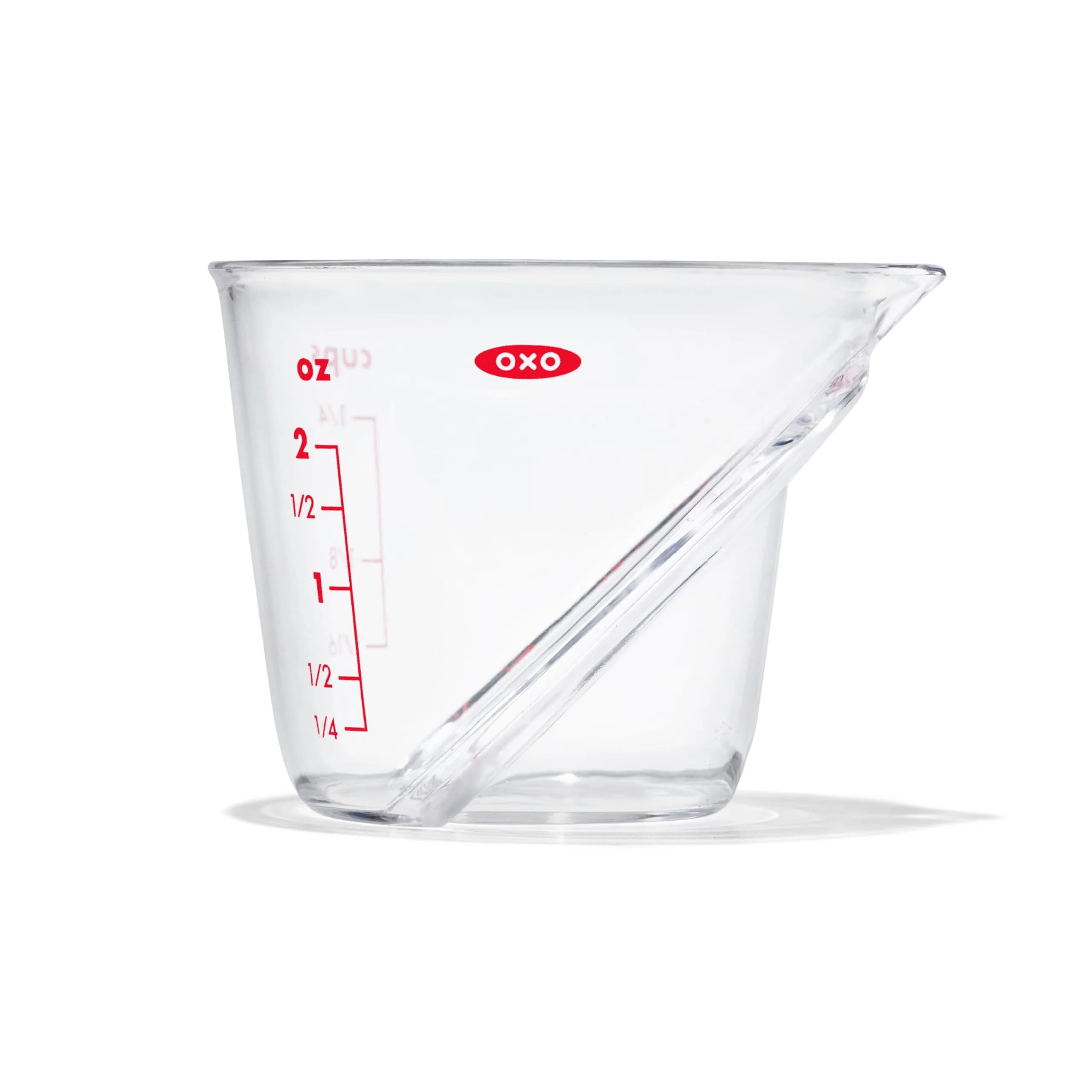 OXO Good Grips Mini Angled Measuring Cup 2 oz (59 ml) | Read Measurements From Above — Mini