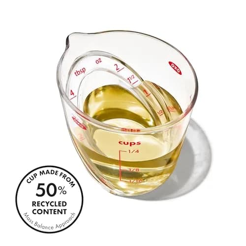 OXO Good Grips Mini Angled Measuring Cup 2 oz (59 ml) | Read Measurements From Above thumbnail 5