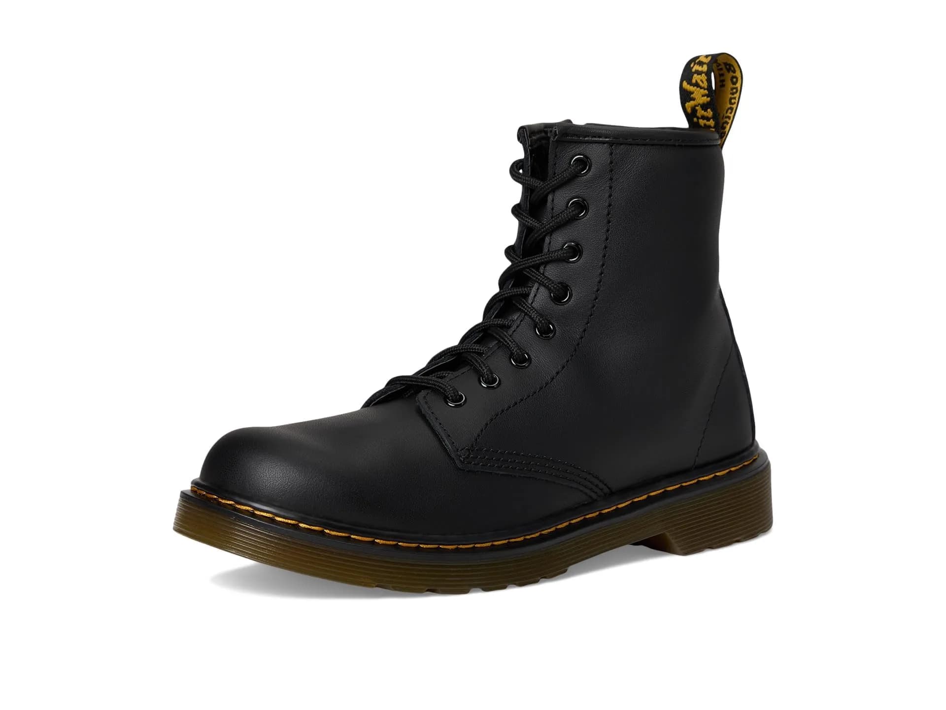 Dr. Martens 1460 J (Little Kid/Big Kid) Black Softy 3 UK (US 4 Big Kid) M | Classic Youth Boot with Slip-Resistant Sole - main product image