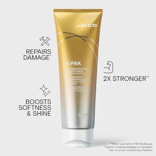 Joico K-PAK Daily Shampoo & Conditioner Set to Repair Damage 10.1 oz | Rebuilds & Hydrates thumbnail 4