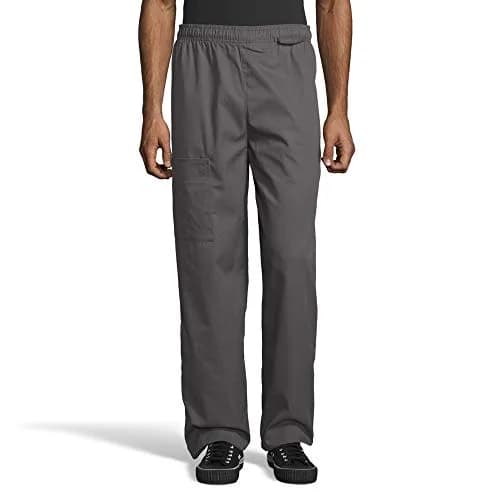 Uncommon Threads Unisex Cargo Chef Pant,Slate,Small | Modern Straight Leg Design for Comfort & Function thumbnail 1