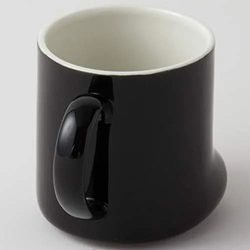 サンアート Black Cat Mug 8.5 fl oz | Cute Porcelain Drinking Cup for Home & Office thumbnail 4