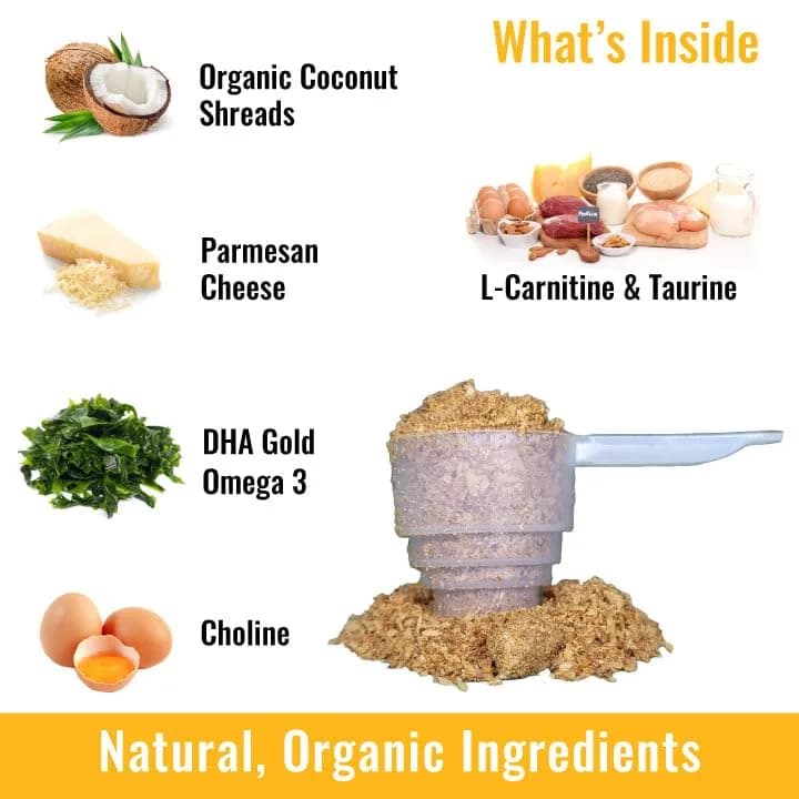 Dogzymes Ultimate Skin and Coat with Algal Oil and Organic Coconut | Omega-3 & Organic Ingredients (2 Pound) thumbnail 7