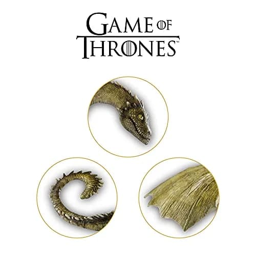 The Noble Collection Rhaegal Dragon Sculpt Figurine 11.4 cm (4.5 inches) | Officially Authorized by HBO thumbnail 5
