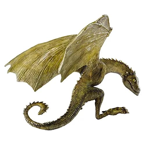 The Noble Collection Rhaegal Dragon Sculpt Figurine 11.4 cm (4.5 inches) | Officially Authorized by HBO thumbnail 1