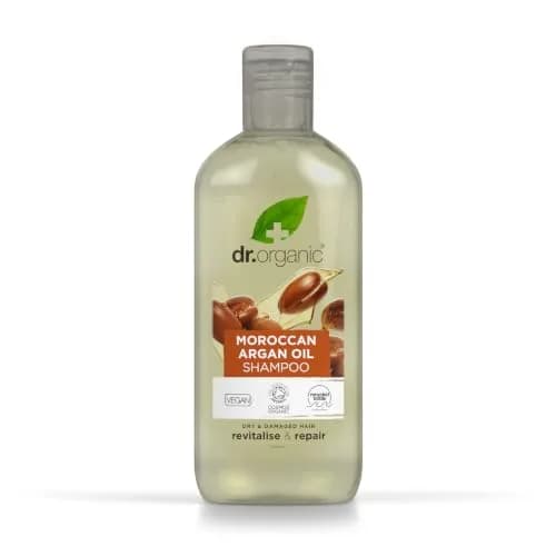 Dr. Organic Moroccan Argan Oil Shampoo 265ml | Nourishes & Repairs Dry Hair thumbnail 1