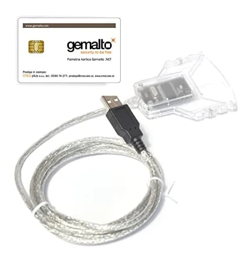 SCROY IDBridge CT30 USB Smart Card Reader | Transparent, 51g (1.8 oz) thumbnail 2