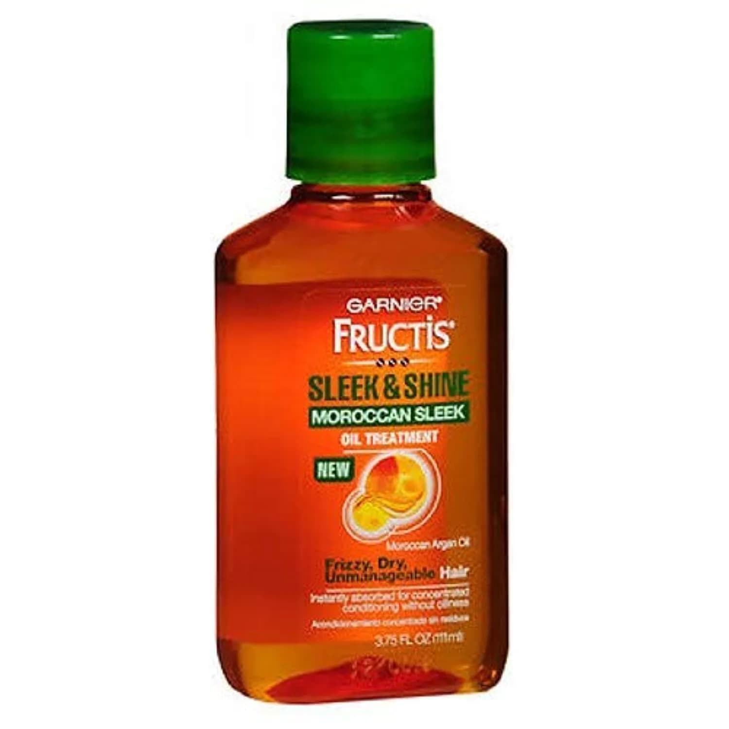 Garnier Fructis Sleek & Shine Moroccan Oil Treatment, 3.75 Ounce (111ml) - Pack of 6 - main product image