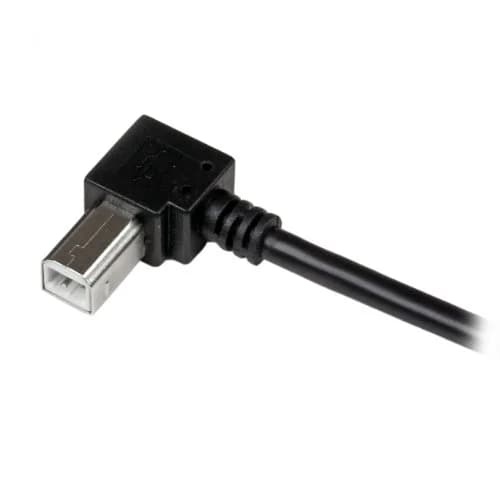 StarTech.com USB 2.0 A to Right-Angle B Cable 3m (10ft) | Connect Hard-to-Reach Peripherals thumbnail 2