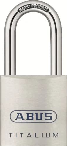 ABUS 80TI/40 Titalium™ Aluminum Alloy Padlock Keyed Different | Lightweight, Durable & Secure thumbnail 1