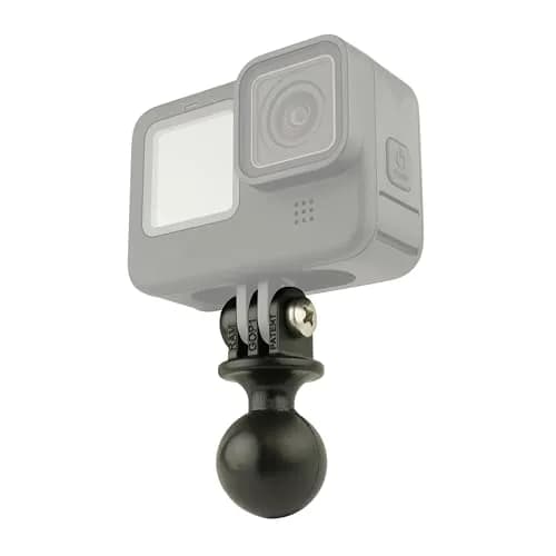 RAM MOUNTS Action Camera Ball Adapter for GoPro Mounts, B Size Ball (1 inch / 2.54 cm) | Connects to RAM B Size Arms thumbnail 1