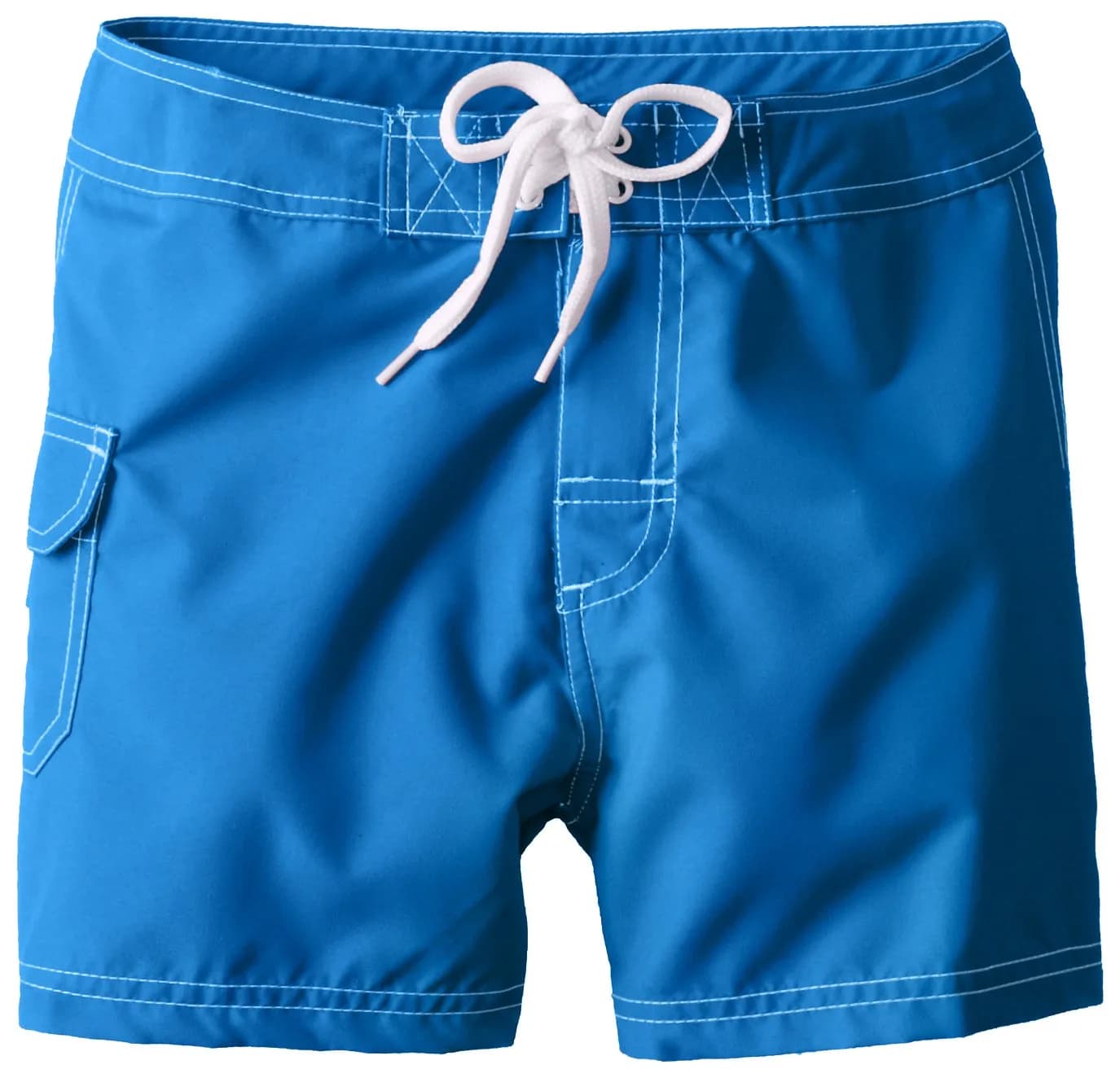 Kanu Surf Big Girls Sassy UPF 50+ Quick Dry Beach Coverup Boardshort, Sassy Royal Solid, Medium (5) | UV Protection & Quick Dry - main product image