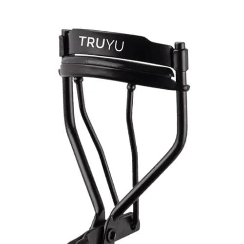 Truyu Black Eyelash Curler with 2 Silicone Replacement Pads | No Pinching, Longer Looking Lashes thumbnail 3