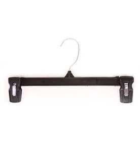 Supply 12" Recycled Plastic Pinch Grip Hangers (Box of 200) | Heavy-Duty, Eco-Friendly Garment Holders thumbnail 1