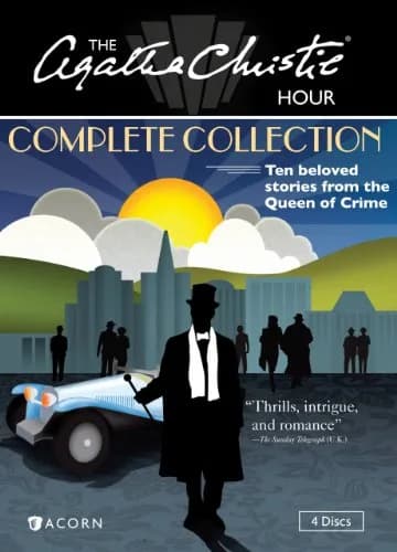 AcornMedia AGATHA CHRISTIE HOUR: THE COMPLETE COLLECTION DVD | 10 Mystery & Romance Stories in Color thumbnail 1