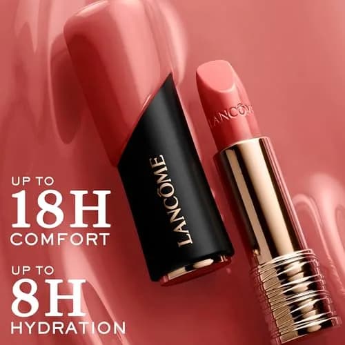 Lancôme L'Absolu Rouge Hydrating Cream Lipstick - 355 Rose Cocktail | Intense Pigment & 18H Hydration thumbnail 4