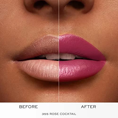 Lancôme L'Absolu Rouge Hydrating Cream Lipstick - 355 Rose Cocktail | Intense Pigment & 18H Hydration thumbnail 6