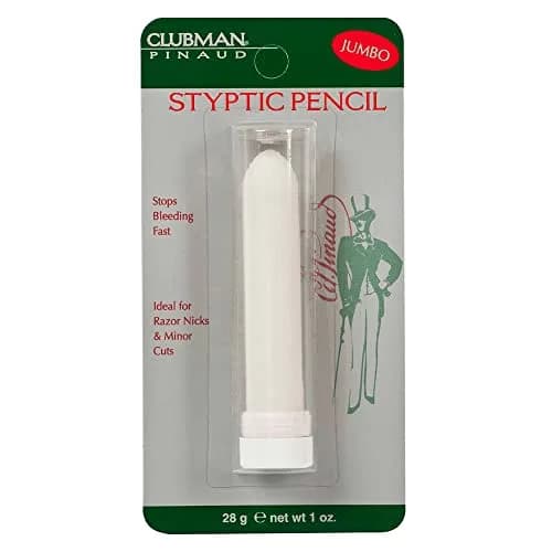 Clubman Jumbo Styptic Pencil | Stops & Seals Razor Nicks Instantly, 1 oz thumbnail 1