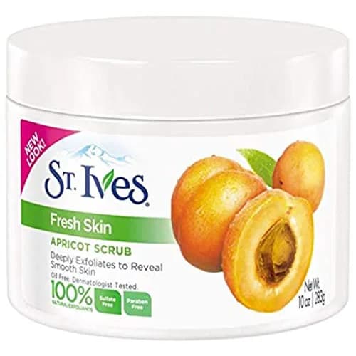 St. Ives Fresh Skin Invigorating Apricot Scrub 295ml (10 Oz) | Deep Cleansing Face Polish with Natural Exfoliants thumbnail 1