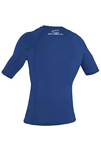 O'NEILL Men’s Basic Skins UPF 50+ S/S Rashguard Large Blue | Sun & Rash Protection for Water Sports thumbnail 5