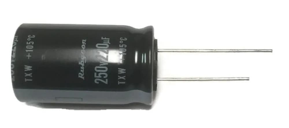 United Chemi-Con Electrolytic Capacitor 220uF 250V | 105°C Radial, 20% Tolerance (19x30mm)