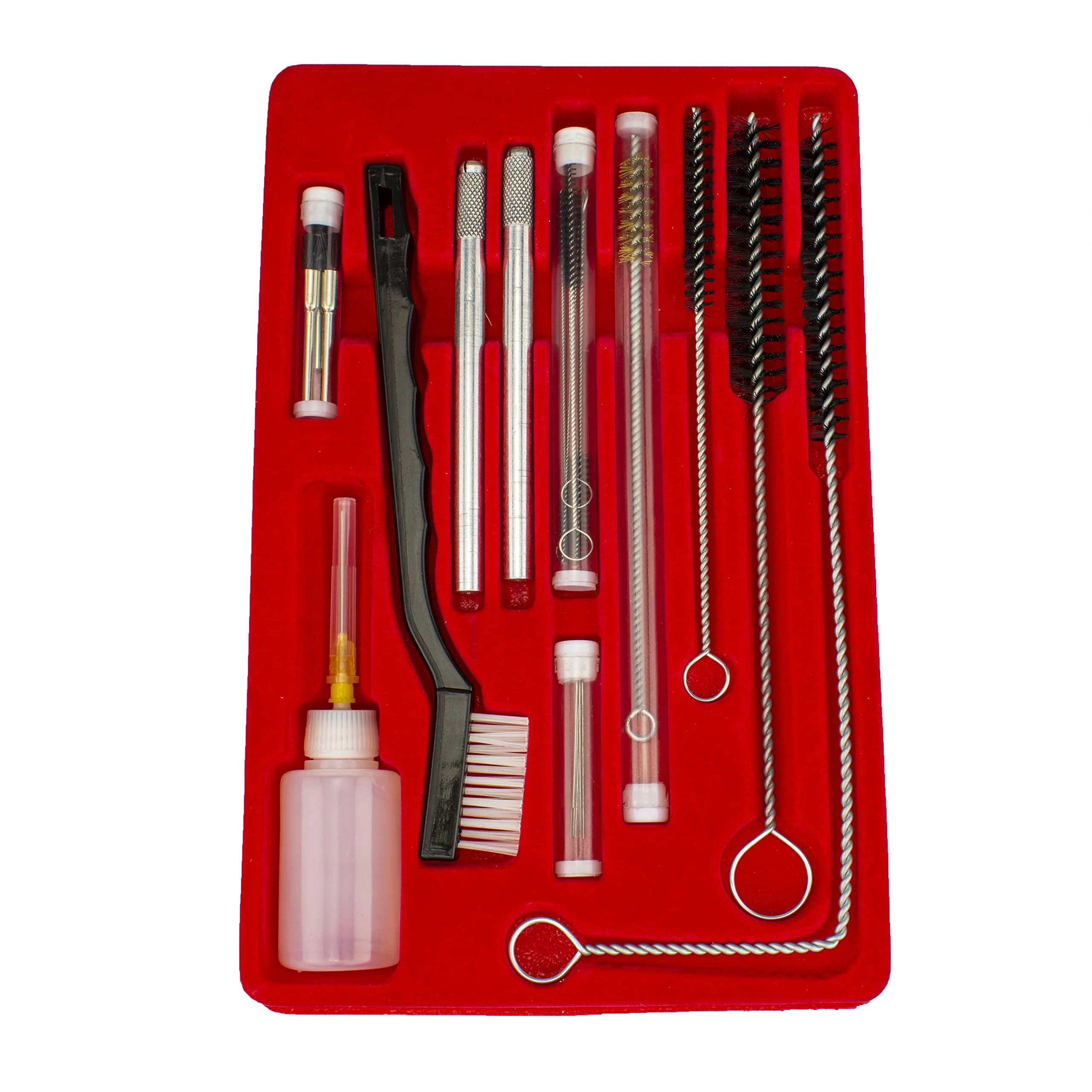 NEIKO Air Spray Gun Cleaning Kit 22 Piece | Essential Maintenance for All Paint Sprayers — Silver