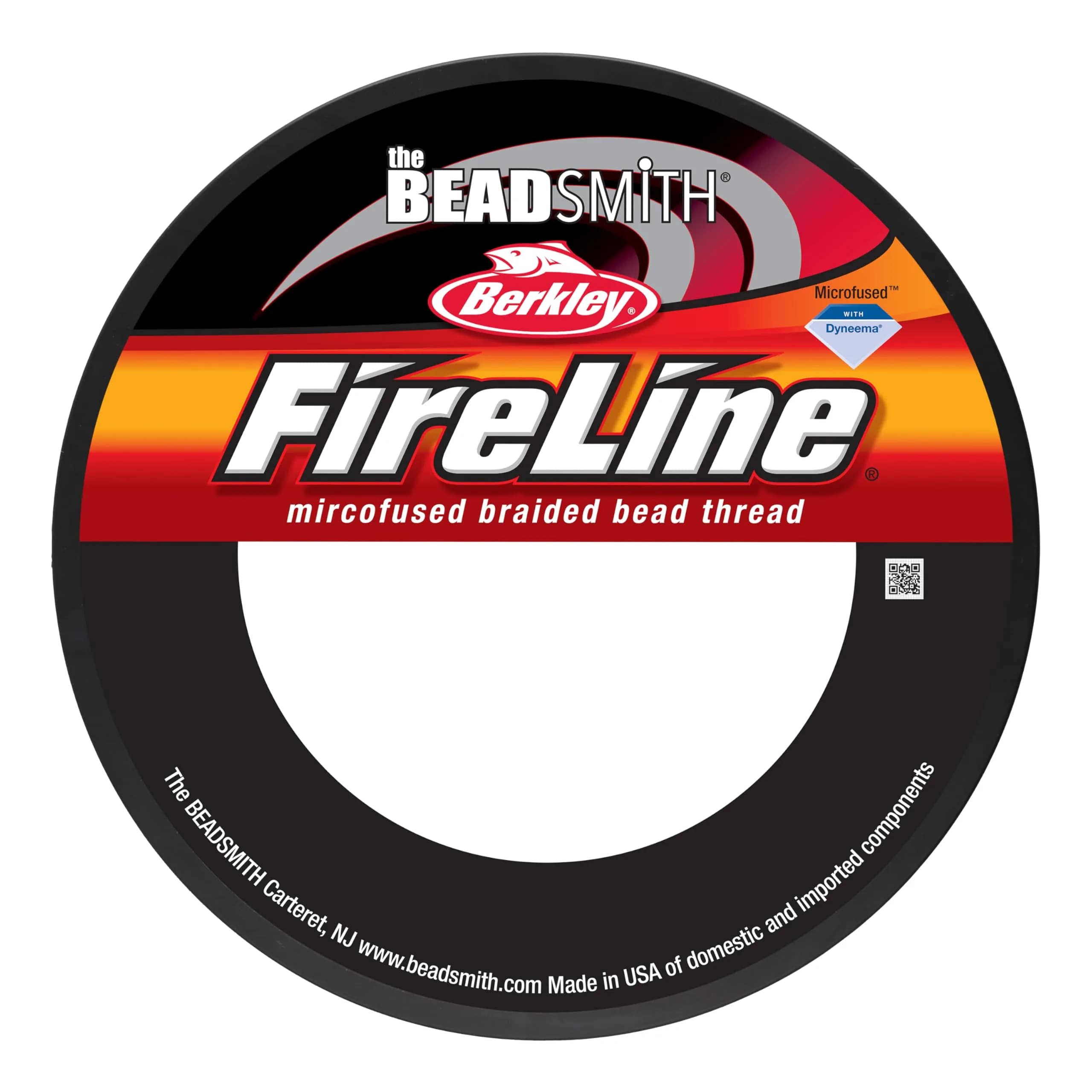 The Beadsmith Fireline Micro-Fused Braided Thread 4lb Test 125 Yds (0.12mm) Crystal | Strongest Fiber Per Diameter - view 8