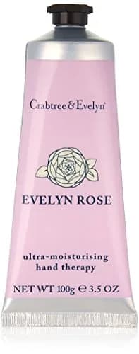 Crabtree & Evelyn Evelyn Rose Hand Cream Therapy 3.5 oz | Ultra-Moisturising & Nourishing for Dry Skin thumbnail 1