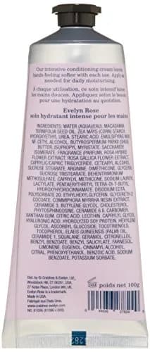 Crabtree & Evelyn Evelyn Rose Hand Cream Therapy 3.5 oz | Ultra-Moisturising & Nourishing for Dry Skin thumbnail 2