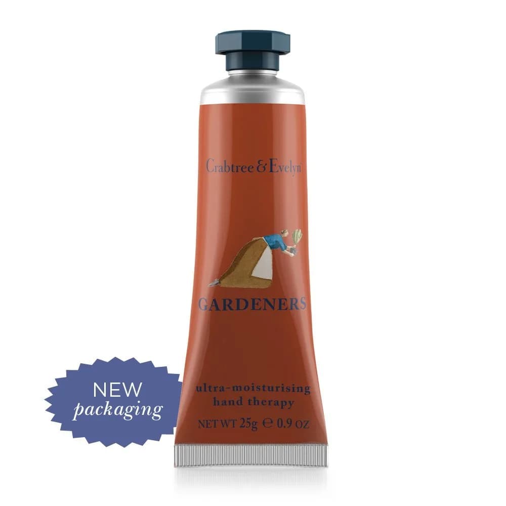Crabtree & Evelyn Gardeners Ultra-Moisturising Hand Cream Therapy, 0.9 oz | Nourishing & Hydrating — 0.9 oz