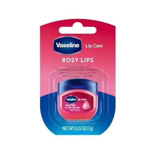 Vaseline Lip Therapy Rosy Lips 0.25 Ounce Pack of 2 | Tinted Moisturizing Lip Balm thumbnail 1