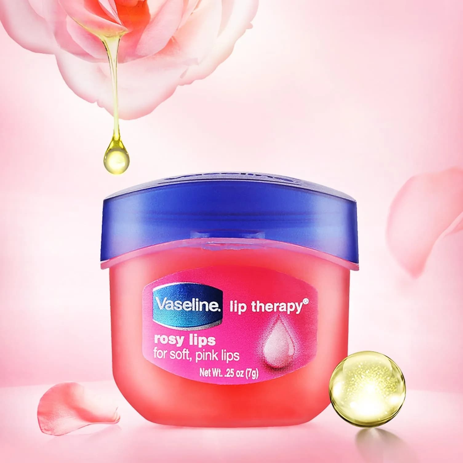 Vaseline Lip Therapy Rosy Lips 0.25 Ounce Pack of 2 | Tinted Moisturizing Lip Balm - view 2