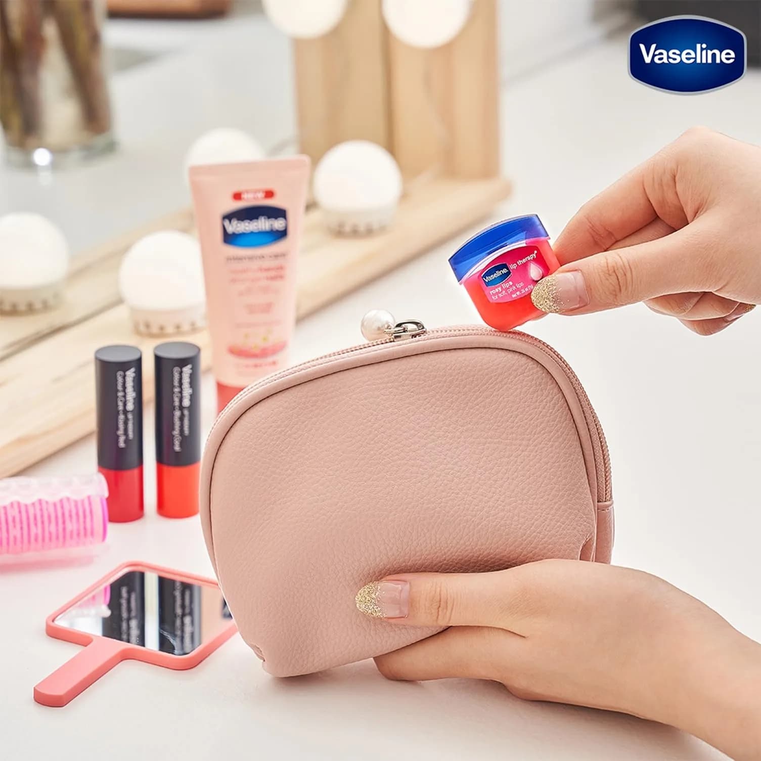 Vaseline Lip Therapy Rosy Lips 0.25 Ounce Pack of 2 | Tinted Moisturizing Lip Balm - view 4
