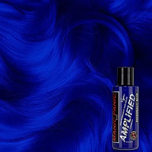 MANIC PANIC Amplified Rockabilly Blue Semi-Permanent Hair Dye 4 Fl Oz | Vibrant Blue, Vegan & Ammonia-Free thumbnail 2
