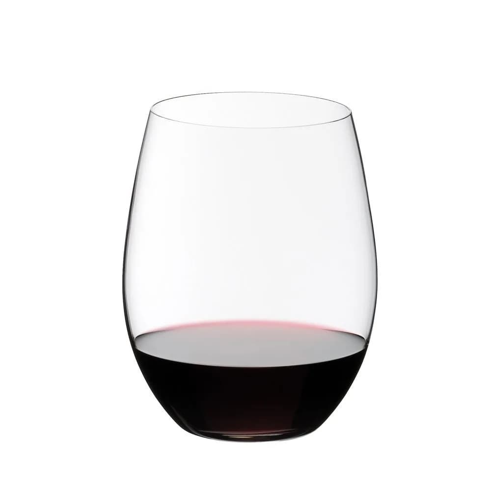 Riedel O Stemless Non-Crystal Cabernet/Merlot Wine Glass Set of 6 | Dishwasher Safe & Reusable - main product image