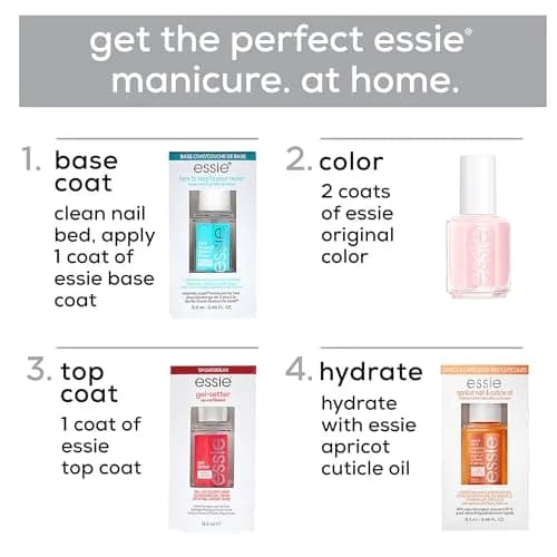 essie No Chips Ahead Top Coat 12ml (0.46 fl oz) | Chip-Resistant Manicure thumbnail 7