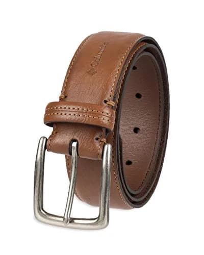 Columbia Men's Leather Casual Belt | Classic Design, Adjustable Fit, Durable Leather (38) thumbnail 1