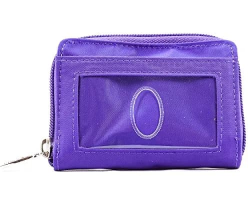 Big Skinny Polka Accordion Card Case Wallet Purple 10.8 cm (4.25 x 2.56 Inch) | Holds Up to 30 Cards thumbnail 5