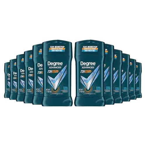 Degree Men Cool Rush Antiperspirant Deodorant Stick 2.7 oz (80 ml) | 72-Hour Sweat & Odor Protection thumbnail 1